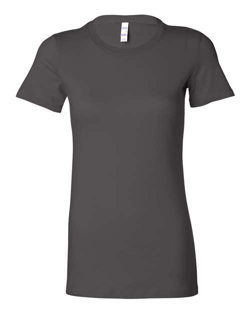 BELLA + CANVAS Women's Slim Fit Tee - Asphalt