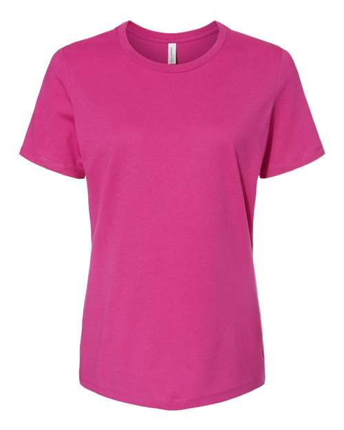 BELLA + CANVAS Women’s Relaxed Jersey Tee (Part 1 of 3) - Berry