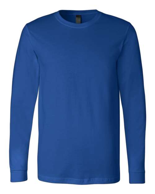 BELLA + CANVAS Unisex Jersey Long Sleeve Tee (Part 3 of 4) - True Royal