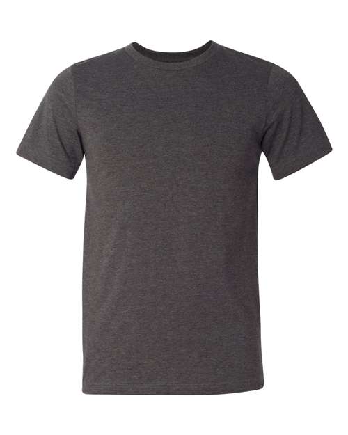 BELLA + CANVAS Unisex USA-Made Jersey Tee - Dark Grey Heather