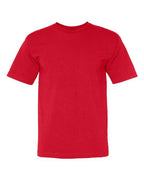 Bayside Unisex USA-Made Midweight T-Shirt (Part 2 of 2) - Red
