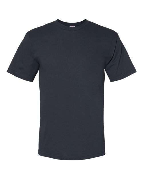 Bayside Unisex USA-Made Midweight T-Shirt (Part 1 of 2) - Navy
