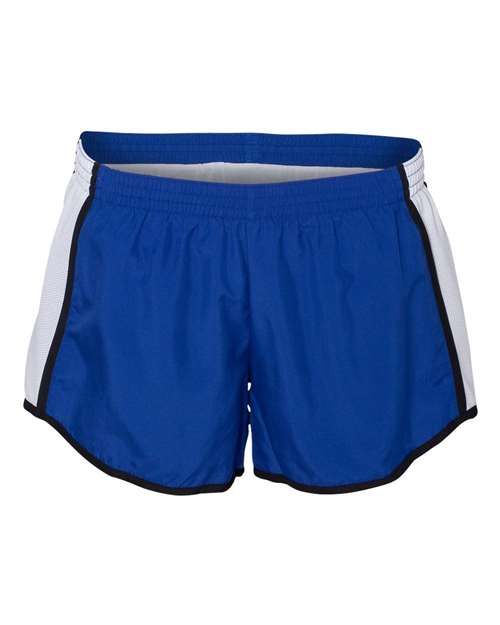 Augusta Sportswear Women's Pulse Team Running Shorts - Royal/ White/ Black
