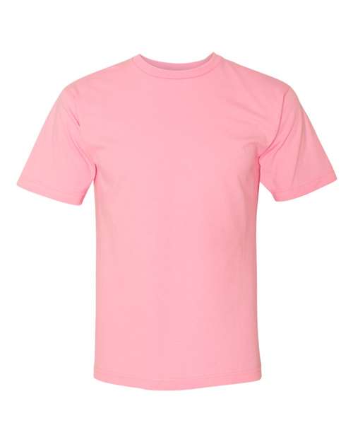 Bayside Unisex USA-Made Midweight T-Shirt (Part 2 of 2) - Pink