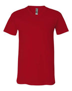 BELLA + CANVAS Unisex Jersey V-Neck Tee (Part 1 of 2) - Red