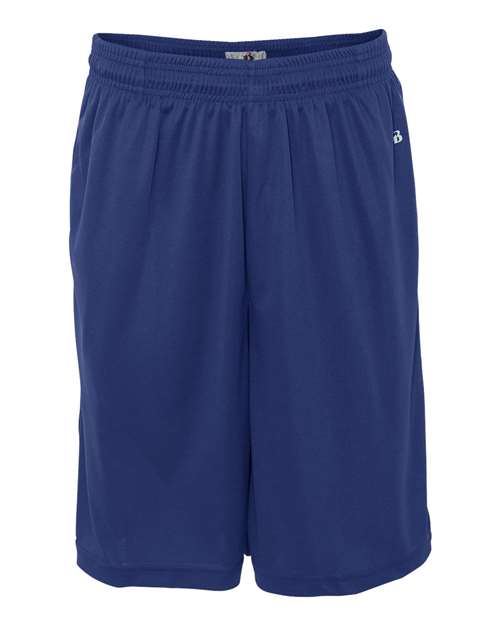 Badger Men's B-Core 10" Shorts with Pockets - Royal