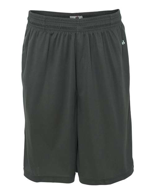 Badger Men's B-Core 10" Shorts with Pockets - Graphite
