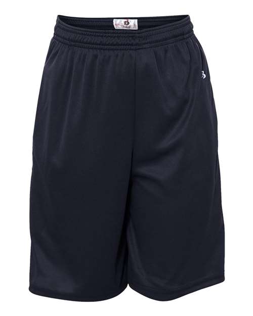 Badger Youth B-Core Pocketed Shorts - Navy