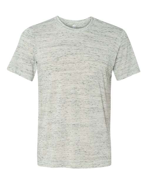 BELLA + CANVAS Unisex Texture Tee - White Marble
