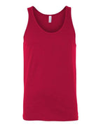 BELLA + CANVAS Jersey Tank - Red