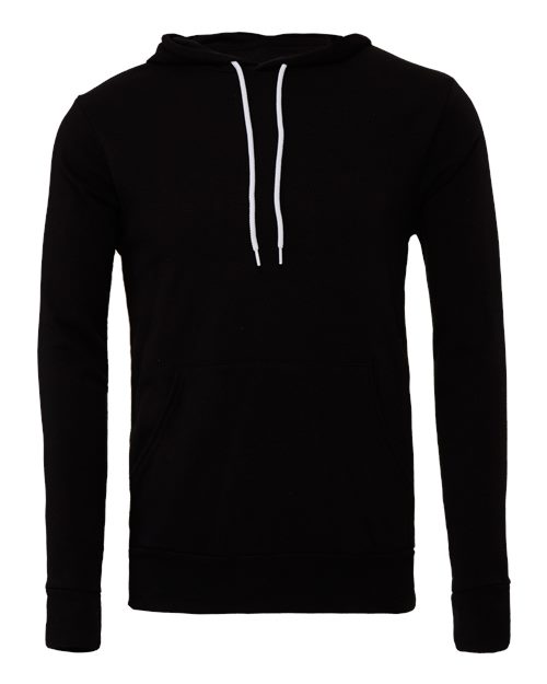 BELLA + CANVAS Unisex Sponge Fleece Hoodie Sweatshirt (Part 1 of 4) - Black