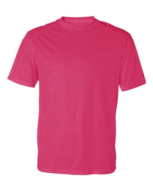 Badger Men's B-Core Sport Shoulders T-Shirt (Part 1 of 3) - Hot Coral