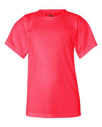 Badger Youth B-Core T-Shirt (Part 1 of 2) - Hot Coral