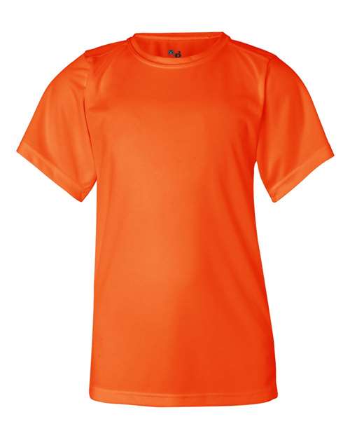 Badger Youth B-Core T-Shirt (Part 1 of 2) - Safety Orange