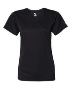 Badger Women’s B-Core V-Neck T-Shirt (Part 1 of 2) - Black