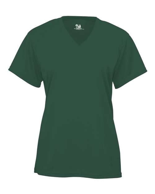 Badger Women’s B-Core V-Neck T-Shirt (Part 1 of 2) - Forest