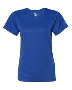 Badger Women’s B-Core V-Neck T-Shirt (Part 1 of 2) - Royal