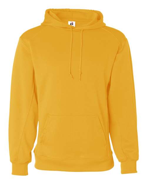 Badger Men's Performance Fleece Hooded Sweatshirt (Part 1 of 2) - Gold