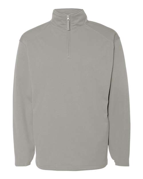 Badger Men's Performance Quarter-Zip Pullover - Silver