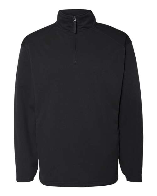 Badger Men's Performance Quarter-Zip Pullover - Black