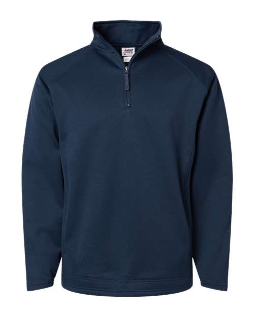 Badger Men's Performance Quarter-Zip Pullover - Navy