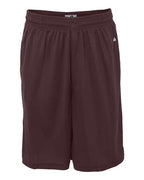 Badger Men's B-Core 10" Shorts with Pockets - Maroon