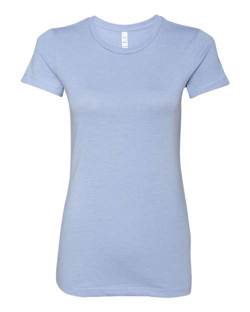 BELLA + CANVAS Women's Slim Fit Tee - Heather Blue