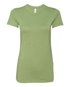 BELLA + CANVAS Women's Slim Fit Tee - Heather Green