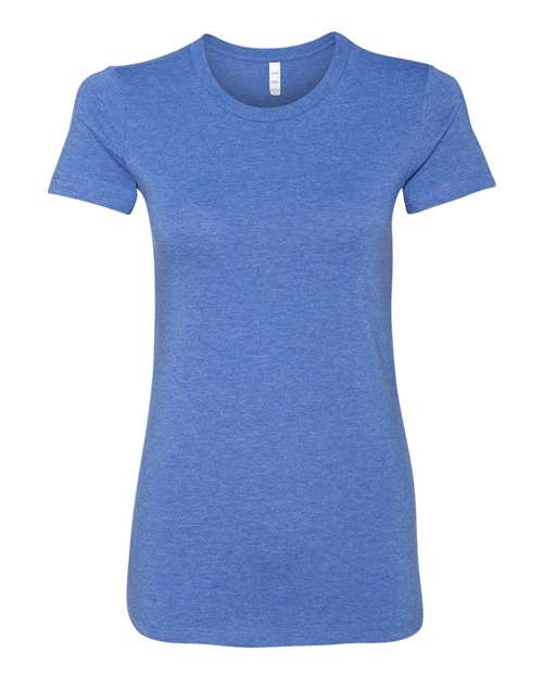 BELLA + CANVAS Women's Slim Fit Tee - Heather True Royal