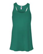 BELLA + CANVAS Women's Flowy Racerback Tank - Kelly
