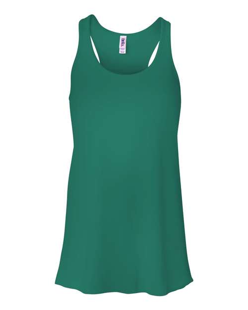 BELLA + CANVAS Women's Flowy Racerback Tank - Kelly