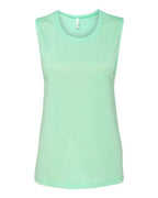BELLA + CANVAS Women's Flowy Scoop Muscle Tank - Mint