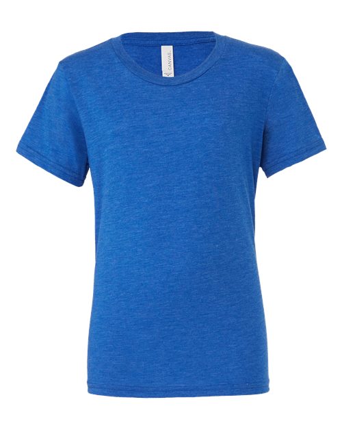 BELLA + CANVAS Triblend Tee (Part 5 of 5) - True Royal Triblend