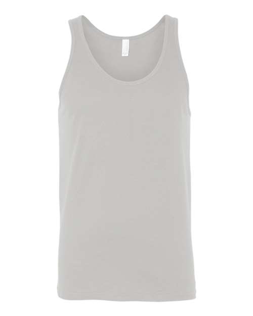 BELLA + CANVAS Jersey Tank - Silver