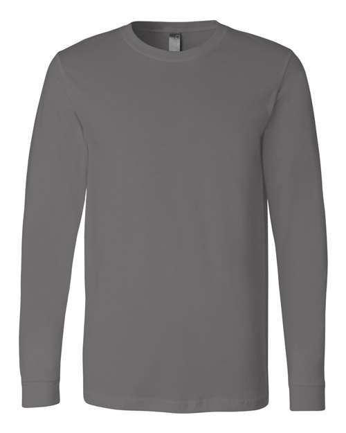 BELLA + CANVAS Unisex Jersey Long Sleeve Tee (Part 1 of 4) - Asphalt