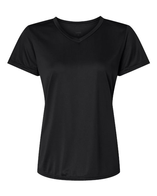 Augusta Sportswear Women's Nexgen Performance V-Neck T-Shirt (Part 1 of 2) - Black