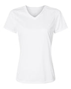 Augusta Sportswear Women's Nexgen Performance V-Neck T-Shirt (Part 2 of 2) - White