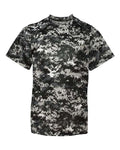 Badger Youth Digital Camo T-Shirt (Part 1 of 2) - Black Digital