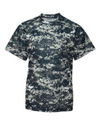 Badger Youth Digital Camo T-Shirt (Part 1 of 2) - Navy Digital