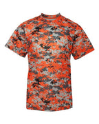 Badger Youth Digital Camo T-Shirt (Part 1 of 2) - Burnt Orange Digital