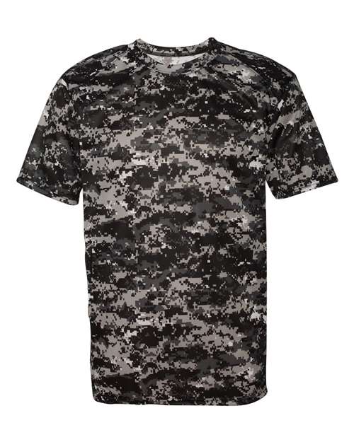Badger Men's Digital Camo T-Shirt - Black Digital