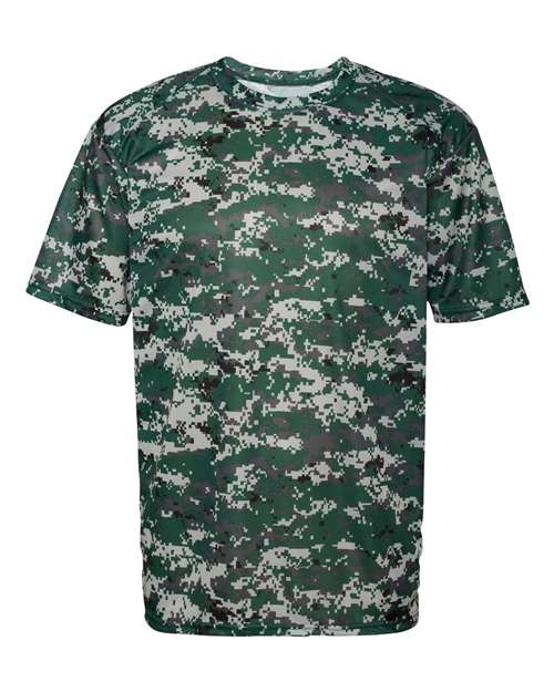 Badger Men's Digital Camo T-Shirt - Forest Digital