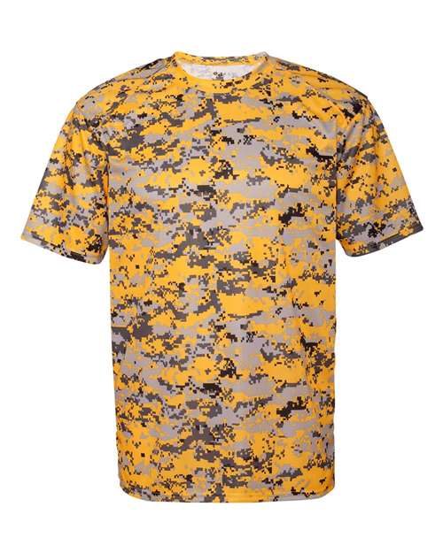 Badger Men's Digital Camo T-Shirt - Gold Digital
