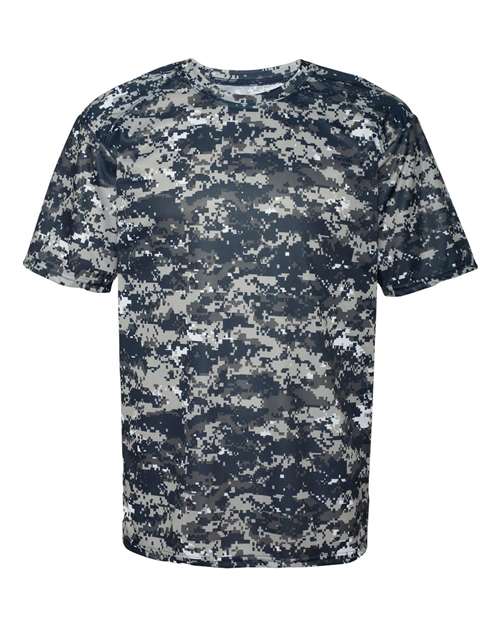 Badger Men's Digital Camo T-Shirt - Navy Digital