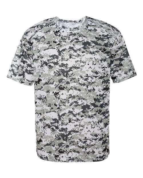 Badger Men's Digital Camo T-Shirt - White Digital