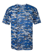 Badger Men's Digital Camo T-Shirt - Royal Digital