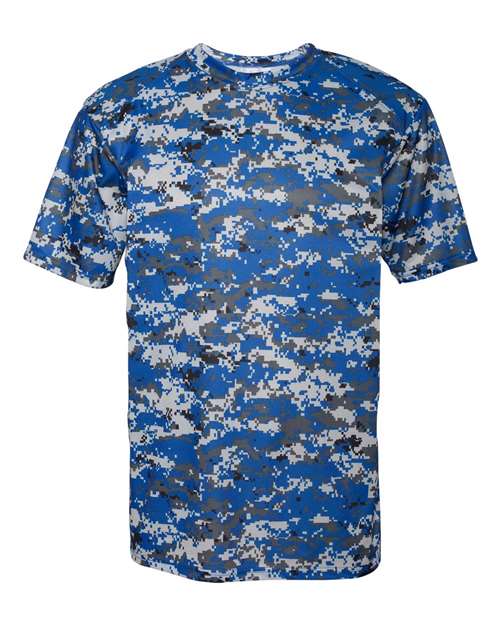 Badger Men's Digital Camo T-Shirt - Royal Digital