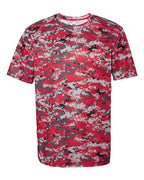 Badger Men's Digital Camo T-Shirt - Red Digital