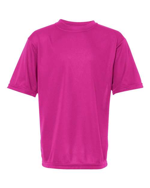 Augusta Sportswear Youth Nexgen Performance T-Shirt - Power Pink