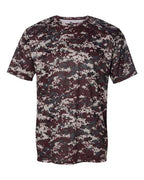 Badger Men's Digital Camo T-Shirt - Maroon Digital